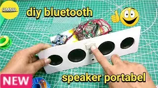 DIY PORTABEL SPEAKER BLUETOOTH  FROM PIPE PVC