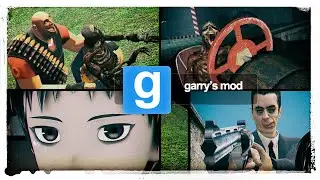 Garry's Mod вместе с ОТТО и Бэбэком |нарезка стрима| [Ru Vtuber]