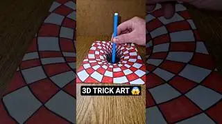 Black Hole Trick!! FULL VIDEO HERE ☝️#drawing #shorts #3dart #foryou #viralshorts