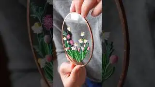 Paper Quilling on Glass 🌱 Mini Garden
