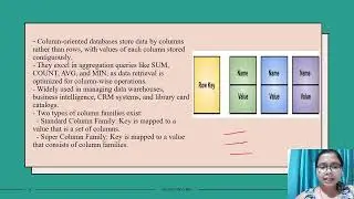 Compare Key- valued, Documented, Column-oriented, and Graph databases