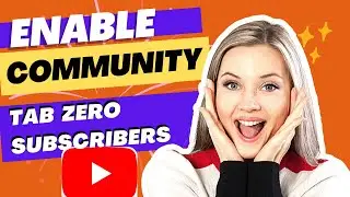 YouTube Community Tab Opening For SMALL Channels!!! With 0 Subscribers