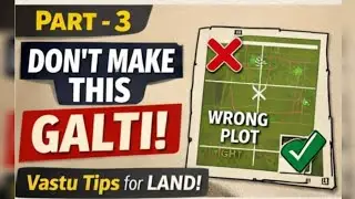 Part -3 Things to Remember Before Buying Land | Complete Vastu Guide Before Buying a Plot/Property 