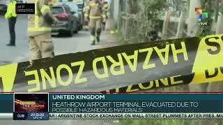 United Kingdom | Heathrow Airport Terminal evacuated due to possible 'hazardous materials'