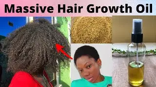 How to Grow Natural Hair Thicker, Faster and Longer With ONE INGREDIENT |