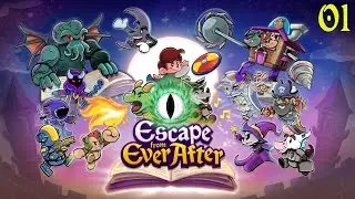 Playing the lastest papercraft indie RPG game. [Escape From Ever After #1]