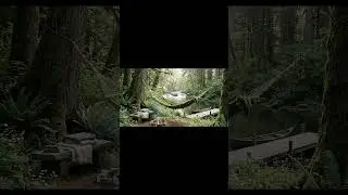 Relaxing Waterfall Sounds | Sample (20 Seconds) #shorts  #burningfire  #sleep