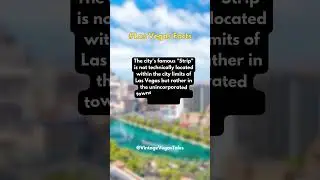 Top Las Vegas Facts: The Strip #shorts #short #subscribe #Thestrip #thelasvegasstrip
