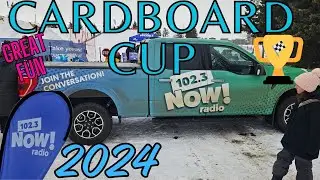 Cardboard Cup Video of the GREAT FUN . Thanks to 102.3 NOW radio for the Crazyness😁