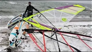 Cold Hawaii - Windsurfing in the winter