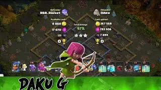 New coc gameplay video and best attack__DAKU G 2026