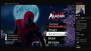 Aragami (Ps4) - 1st Play Live Stream - Commentary