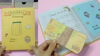 cara membuat buku tabungan dari buku tulis || Buku tabungan