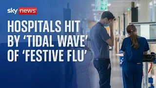 Number of flu patients in hospital soars by 70%