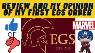 Review of my first EGS order  #EGS comic books