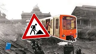 🚧  La construction du métro de Bruxelles / De bouw van de Brusselse metro 🚇