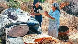 Baking Bliss|Rustic Bread from Nature @countryside.colors#cooking #rustic #rural #nature