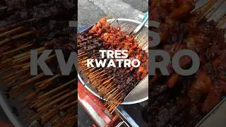 Tres Kwatro Street Food 😋 #streetfood #pinoystreetfood #food #foodie #shorts #foodshorts