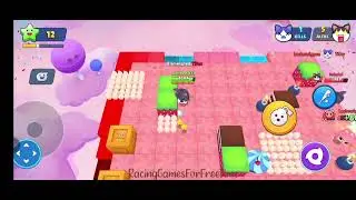 Bombergrounds: Reborn - action figting battle obstacle dash multiplayer game gameplay walkthrough