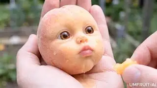 Cute Baby Fruits Eating ASMR 🍓🍉 | Ultra-Realistic AI Satisfying Sounds