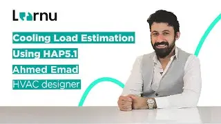 Learnu Cooling Load Estimation with HAP 5.1 | Eng. Ahmed Emad