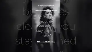 &ldquo;your path becomes clear as you stay aligned&rdquo; #subliminal #affirmations #manifestation #vibes #vibe