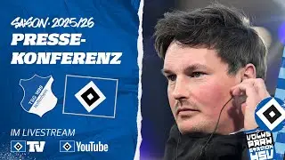 RE-LIVE: PRESSEKONFERENZ MIT MERLIN POLZIN | TSG 1899 Hoffenheim vs. HSV