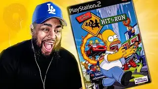 I Tried The Simpsons Hit And Run For The FIRST TIME | 22 Years Later
