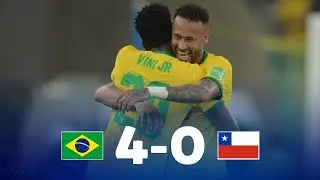 Brazil vs Chile - All Goals & extended highlights 2025