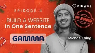 EP4: Build a Website in 5 Minutes with Gamma AI: No Skills Needed! | with Michael Laing