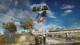 Battlefield 4 abatendo jato com TYPE 95 AA ( Anti-Air)