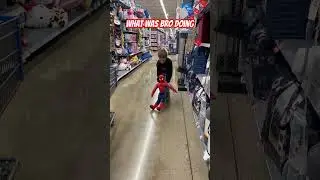 What was I watching??!? #Spiderman #walmart #griddy
