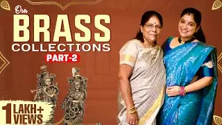 Our Lovely House | Our Brass Collection Part 2 | Home Decor Tour | Preethi Sanjiv