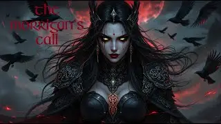 The Morrigan's Call | Sung in Irish | Ambience| Dark Goddess of War, Fate & Death | Celtic Mythology