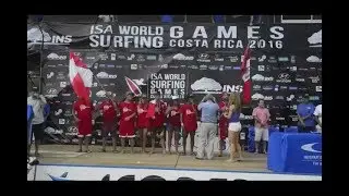 Peru Campeon Mundial de Surf por Equipos 2016