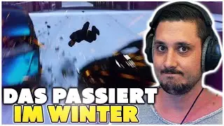 Der Winterunfall durch die Scheibe | GTA 5 RP Highlights