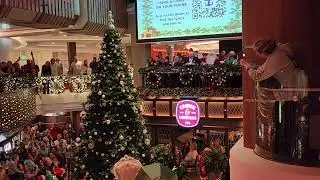 Merry Christmas | Royal Caribbean Odyssey of the Seas: Christmas Tree Lighting | Gone Wrong?