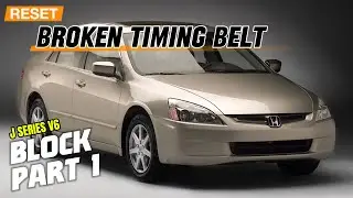 timing belt BROKE NOW WHAT  J Series V6 Honda Accord Pilot  @Honda @HondaJPPR @aisinaftermarket1133