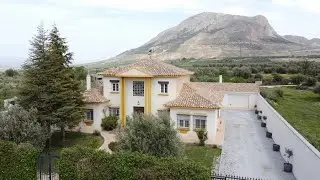 Now €299,995! A beautiful custom built Andalusian Spanish country home with in-ground pool. V3094.