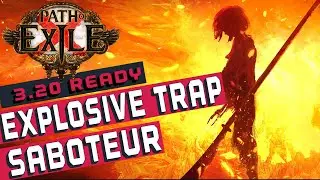 [3.20]Explosive Trap Saboteur Path of Exile Build Guide