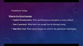 Lecture 88# Black Box Testing | Error Guessing