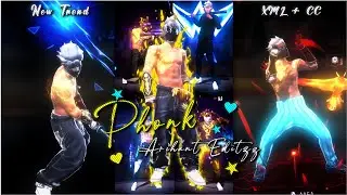 SMOOTH PHONK EDIT🥵☠️ 🩷 | FF DUO TREND | XML + CLIP + CC 🤍 | NEW TREND 💖💫 | FF EDIT @arihant_editzz