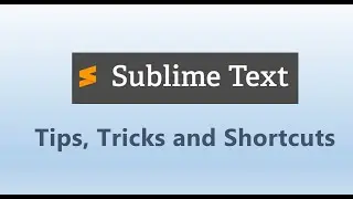 Советы и сочетания клавиш Sublime Text | Лучшие функции Sublime Text