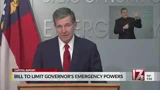 Bill to limit NC governor powers