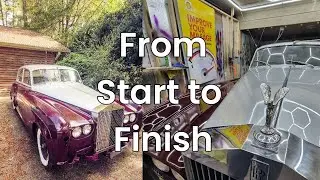 Rolls-Royce Silver Cloud 3 paint job. Start to Finish Transformation: Eurobagged ATL
