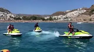 New Seadoo Jet Skis @ Canary WaterSports Puerto Rico, Gran Canaria