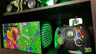 Custom Xbox Series X-Extreme Rate RGB Kit, Rick and Morty Skin