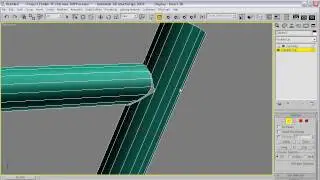 3Ds Max: How to model welded tubes