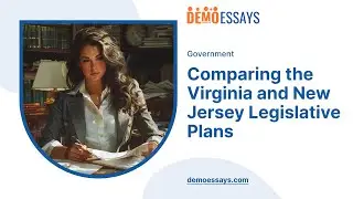 Comparing the Virginia and New Jersey Legislative Plans - Essay Example