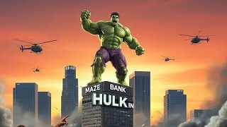 What If HULK Entered GTA 5? (Full Destruction Gameplay)